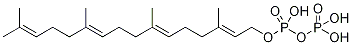 Geranylgeranyl Pyrophosphate-d3 Triammonium Salt Structure