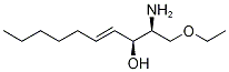 (2S,3R,4E)-2-Amino-4-decene-1,3-diol Ethyl Ether 구조식 이미지