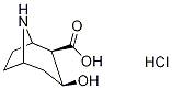 rac-Norecgonine-d4 Hydrochloride Structure