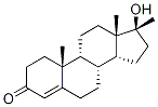 17α-Methyl epi-Testosterone-d5 구조식 이미지