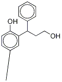 3-(2-Hydroxy-5-Methylphenyl)- 3-phenylpropanol-d5 구조식 이미지