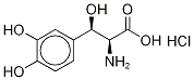 D,L-threo-Droxidopa-13C2,15N Hydrochloride 구조식 이미지