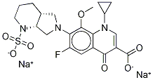 Moxifloxacin N-Sulfate DisodiuM Salt Structure