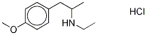 N-(Ethyl-d5)-4-Methoxy AMphetaMine Hydrochloride 구조식 이미지