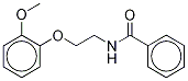 N-[2-(2-Methoxyphenoxy)ethyl]benzoylaMine 구조식 이미지