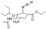 2-Azido-1,2-dihydro OseltaMivir (Mixture of DiastereoMers) 구조식 이미지
