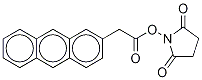 2-Anthraceneacetic Acid 2,5-Dioxo-1-pyrrolidinyl Ester Structure