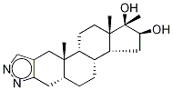 16β-Hydroxy Stanozolol-d3 Structure