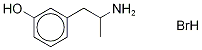 α-Methyl-M-tyraMine HydrobroMide 구조식 이미지