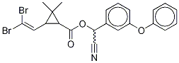 Deltamethrin-d5(Mixture of diastereomers) Structure