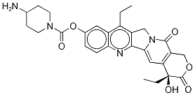 7-Ethyl-10-(4-amino-1-piperidino)carbonyloxycamptothecin-d3 구조식 이미지