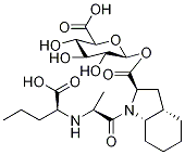 Perindoprilat-d4 Acyl--D-glucuronide 구조식 이미지