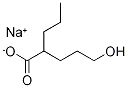 2-n-(Propyl-d7)-5-hydroxypentanoic Acid Sodium Salt 구조식 이미지