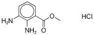 2,3-Diaminobenzoic Acid Methyl Ester Hydrochloride Structure