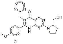 Avanafil-13C5,15N Structure