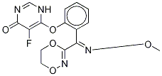(E)-Deschlorophenyl Fluoxastrobin-d4 Structure