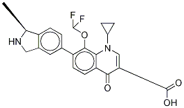 Garenoxacin-d4 구조식 이미지