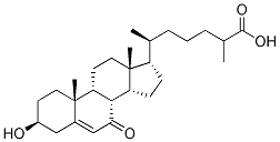 27-Carboxy-7-keto Cholesterol-d4 Structure