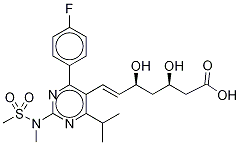 Rosuvastatin-3H Structure