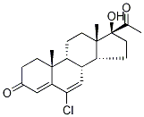 Chlormadinone-d6 구조식 이미지