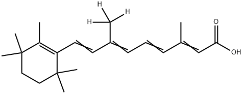 4,4-DiMethyl Retinoic Acid-d3 Structure