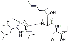 Cyclosporin C-d4 Structure