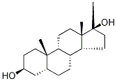 17-Methyl-5α-androstane-3β,17β-diol-d3 구조식 이미지