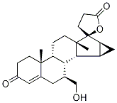 7-HydroxyMethyl Drospirenone Structure