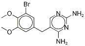 4-DesMethoxy-4-broMo TriMethopriM-d3 Structure