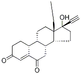 6-Oxo Norgestrel 구조식 이미지