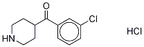 4-(3-Chlorobenzoyl)piperidine Hydrochloride 구조식 이미지