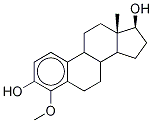 4-Methoxy-17b-estradiol-16,16,17-d3 Structure