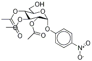 4-Nitrophenyl-2,3,4-tri-O-acetyl-α-D-glucopyranoside 구조식 이미지