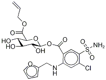 Furosemide Glucuronide Allyl Ester Structure