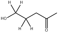 3-Acetopropanol-d4 Structure