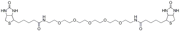 Biotin-PE06-Biotin
See: B412500 Structure