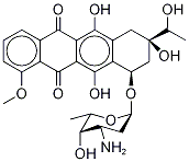 Daunorubicinol-13C,d3 (mixture of diastereomers) Structure