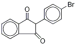 Bromindione-d4 구조식 이미지