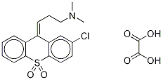Chlorprothixene Sulfone Oxalate 구조식 이미지