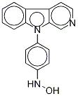 9-(4’-Hydroxyaminophenyl)-9H-pyrido[3,4-b]indole-d4 Structure