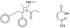 Nor Propoxyphene-d7 Maleate Salt 구조식 이미지