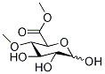 Methyl 4-O-Methyl-D-glucuronate 구조식 이미지