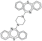 Quetiapine Dimer Impurity-d8 구조식 이미지