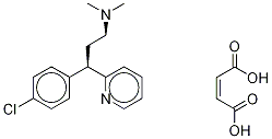 (R)-ChlorpheniraMine-d6 Maleate Salt 구조식 이미지