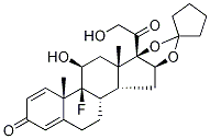 21-Desacetyl AMcinonide-D4 구조식 이미지