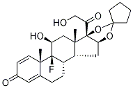 21-Desacetyl AMcinonide-D4 Structure