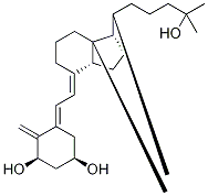 5,6-trans-Calcitriol-d6 구조식 이미지