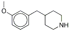 4-(3-Methoxybenzyl)piperidine-d4 Structure