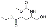 5-Hydroxy-4-[(Methoxycarbonyl)aMino]-pentanoic Acid Ethyl Ester 구조식 이미지