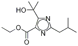 4-[1-Hydroxy-1-(Methylethyl-d6)]-2-isobutyl-1H-iMidazole-5-carboxylic Acid Ethyl Ester Structure